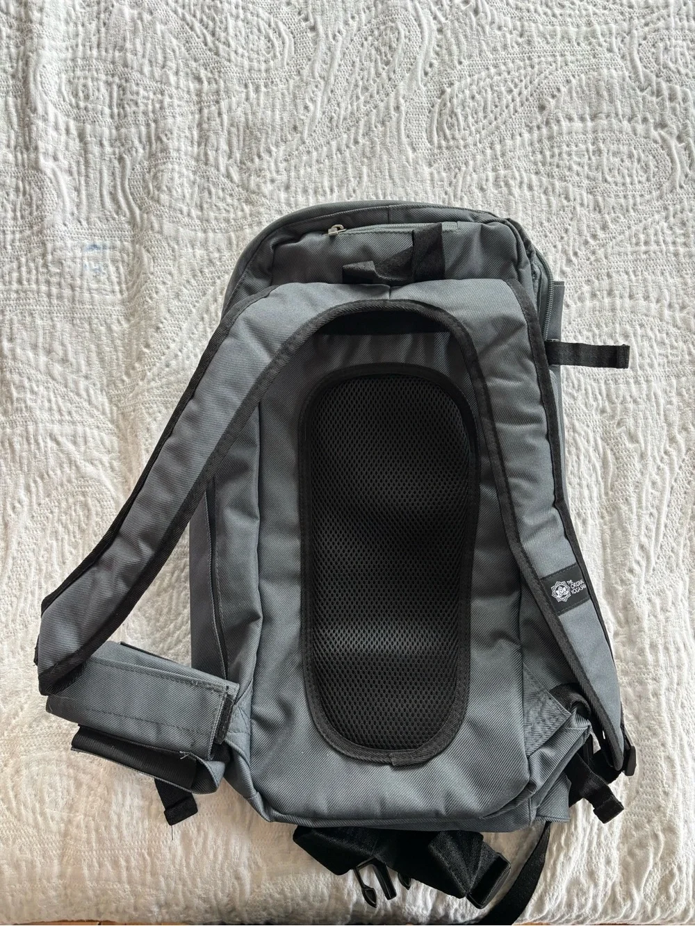 The Original Yoga Sak Yoga Mat Backpack Gym Bag in Charcoal Grey
